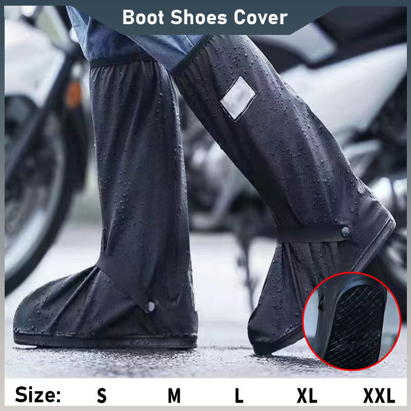 Anti-slip Waterproof Rain Boot Shoes Cover Overshoes Waterproof Rain ...