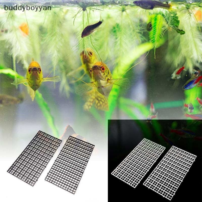buddyboyyan 2 pcs grid divider tray egg crate louvre aquarium fish tank ...