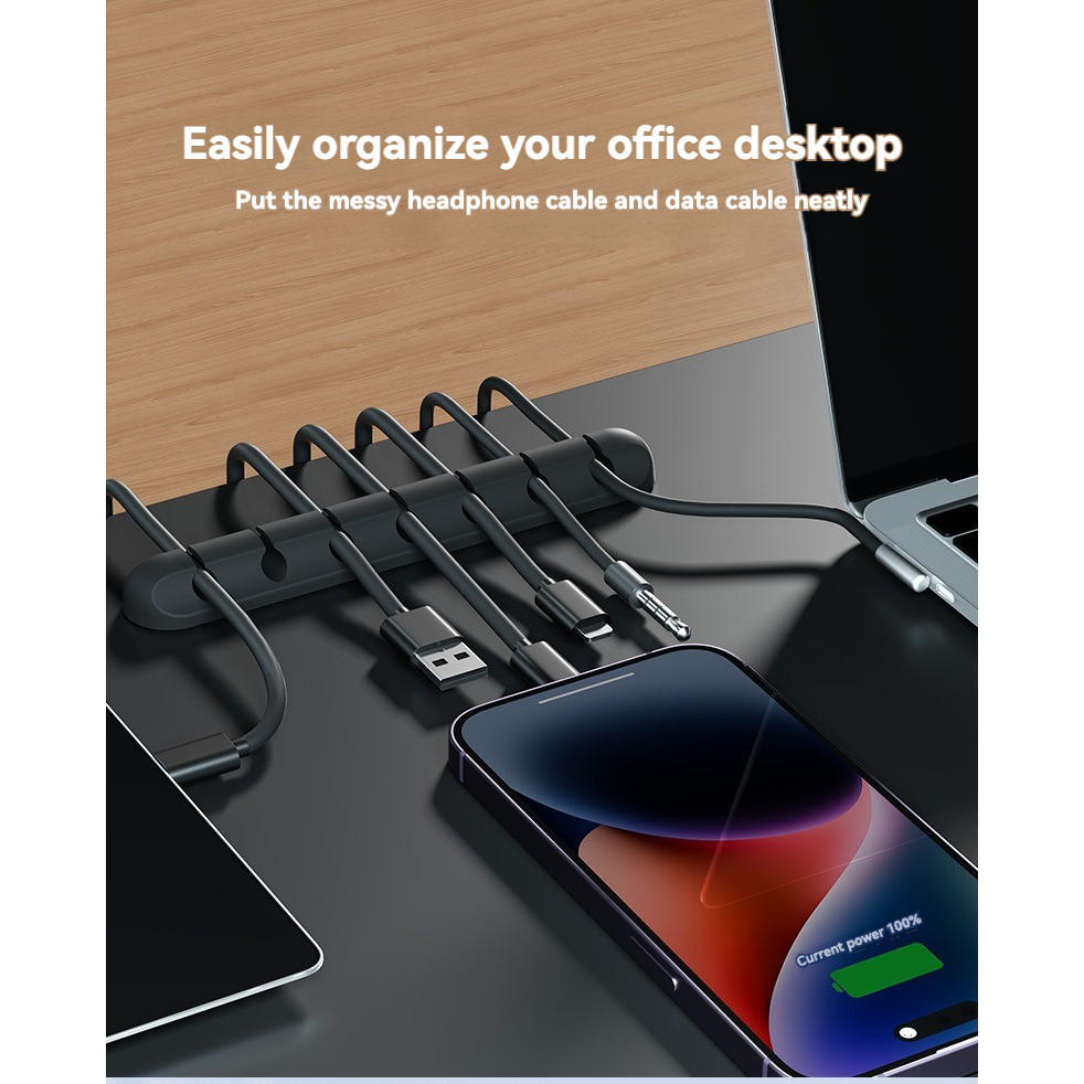 udmall.sg Cable Organizer Wire Winder Desk Cable Management Cord ...