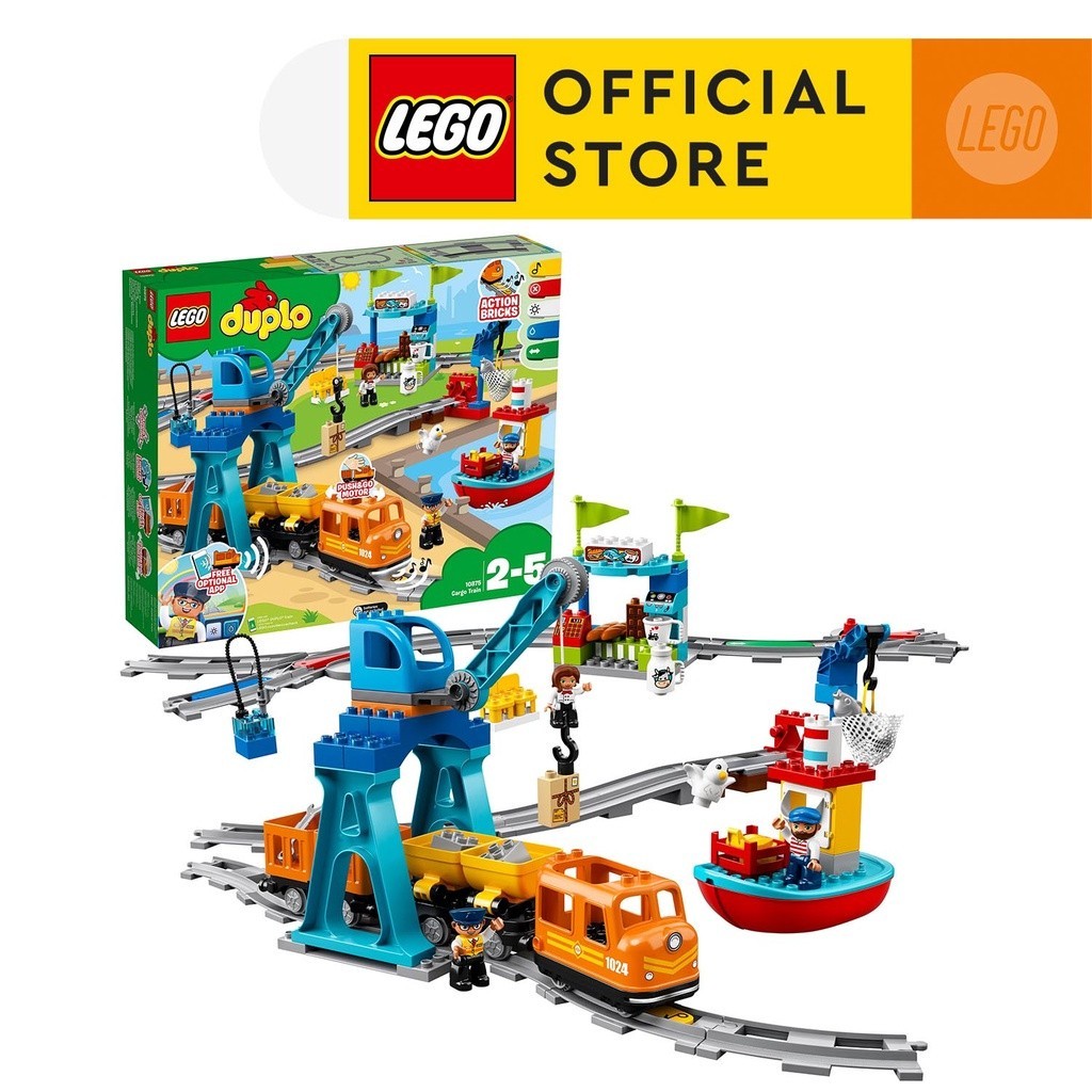 Lego duplo on sale train cargo