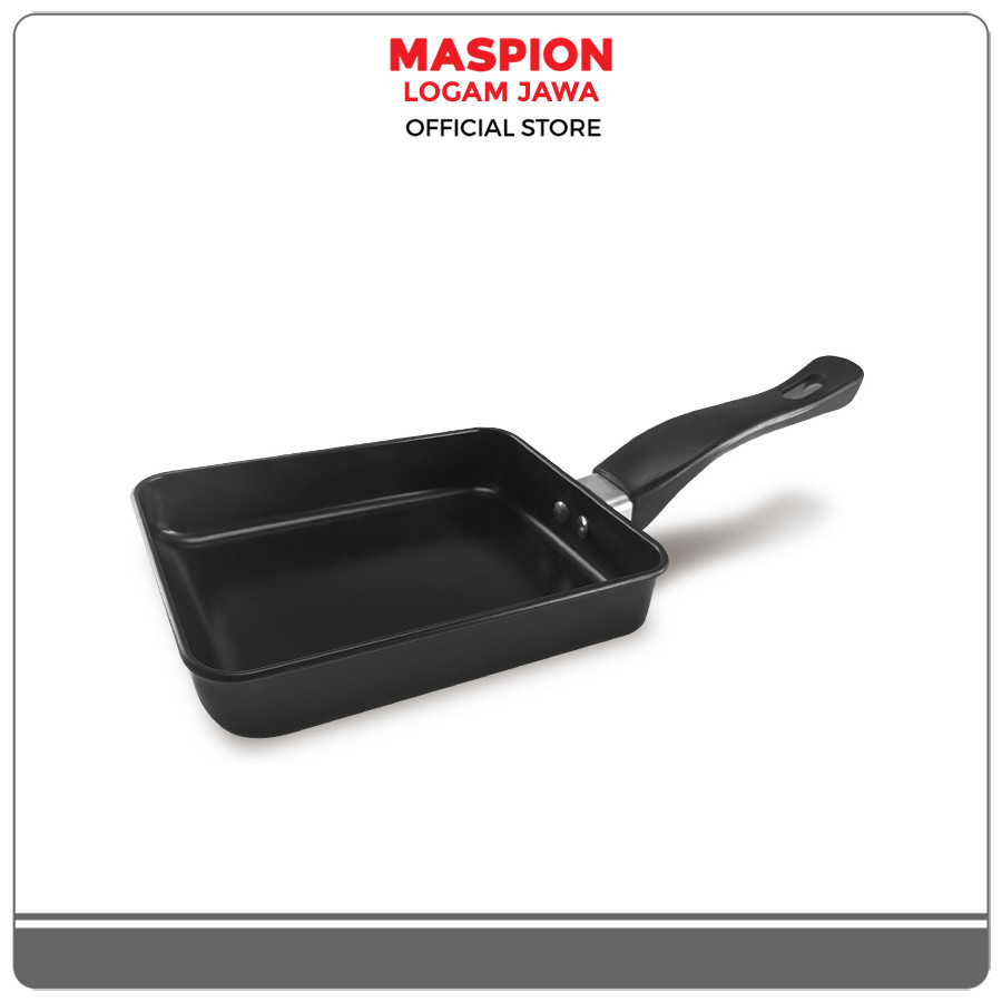 Maspion Maslon Frypan Alumunim Non-Stick Tamago Pan 18 cm - Gambar 2