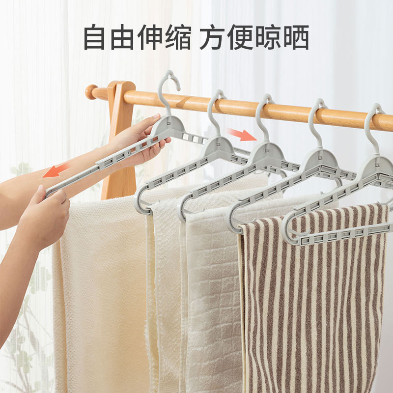 Retractable Hanging Clothes Hanger Laundry Towel Drying Rack Space ...