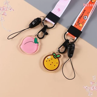 Lotus Phone Lanyards Keychain DIY Cell Phone Straps USB ID Card