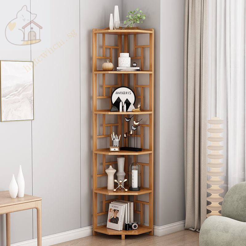 Corner Cabinet Corner Triangle Storage Rack Living Room Bedroom Corner ...