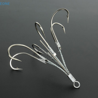 130Pcs Treble Fishing Hooks Kit High Carbon Steel Super Sharp