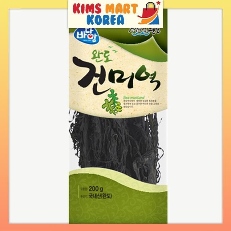 Sea Mom Korean Dried Seaweed from Wando Island Korea Korean Food 200g ...