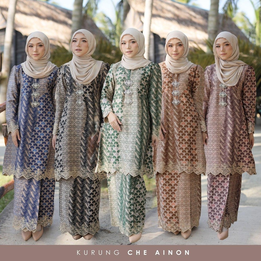 Che AINON BRACKETS | Batik KURUNG | Dolby SILK BATIK | Exclusive SILK ...