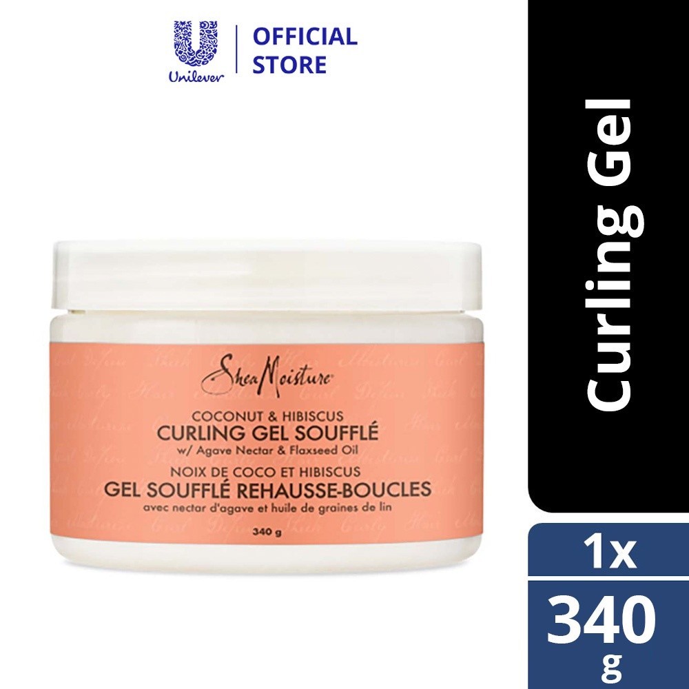 Sheamoisture Coconut And Hibiscus Curling Gel Souffle 340g Shopee Singapore 4399