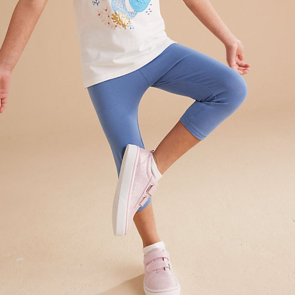 Mothercare Girl Coastal Wonders Coastal Cropped Leggings 3 Pack Shopee Singapore