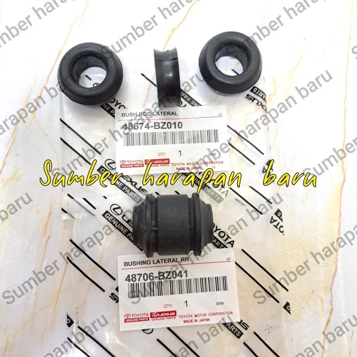 Rubber Bushing Stable Axle Lateral Right Left Avanza Xenia Rush Terios