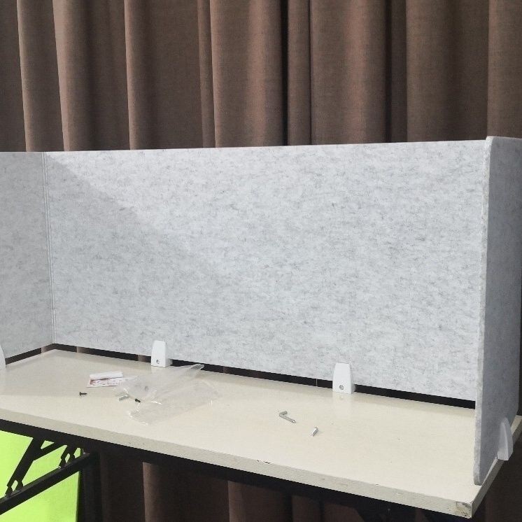Customized Office Table Dam-Board-Station Sound-Absorbing Screen Table ...