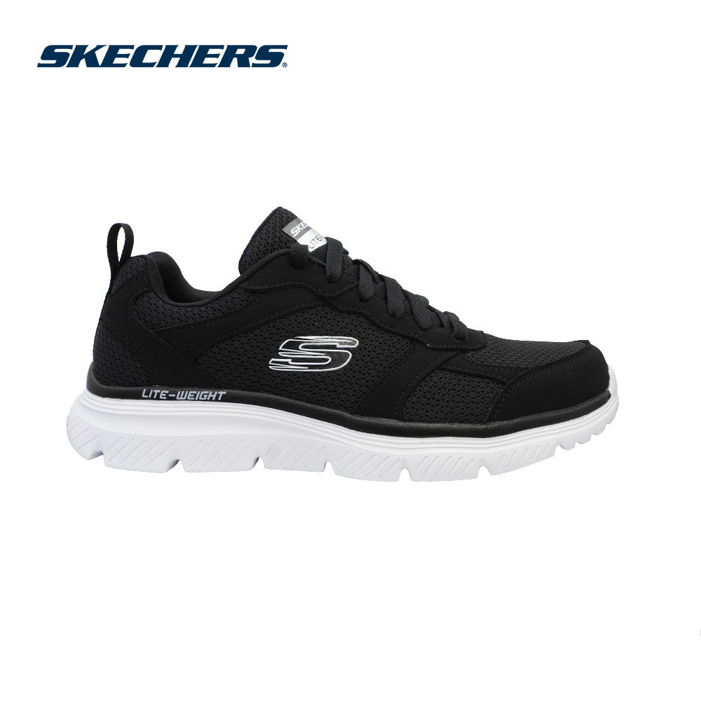 All white skechers memory on sale foam