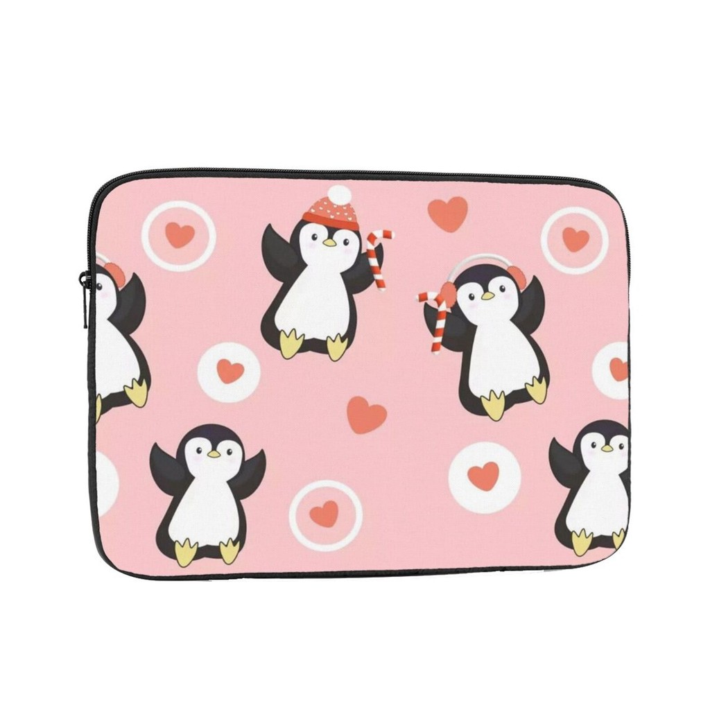 Penguin 10-15Inch Laptop Sleeve, Protective Case with Zipper | Shopee ...
