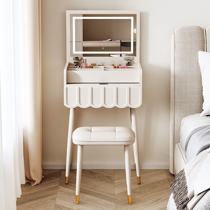 {Sg Sales}Dresser Mini Dressing Table Makeup Table Flip Vanity Table ...