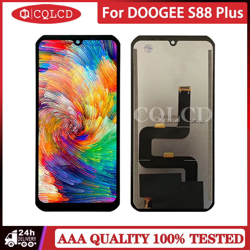 For DOOGEE S88 Pro LCD S88 Plus LCD Display Touch Screen Digitizer ...