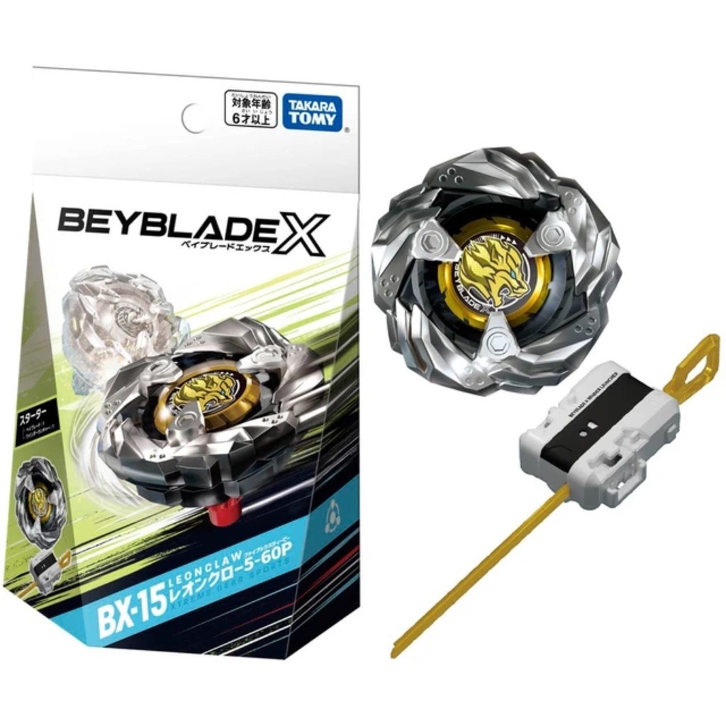 2023 Series Beyblade X BX-15 Starter Leon Claw 5-60P (with