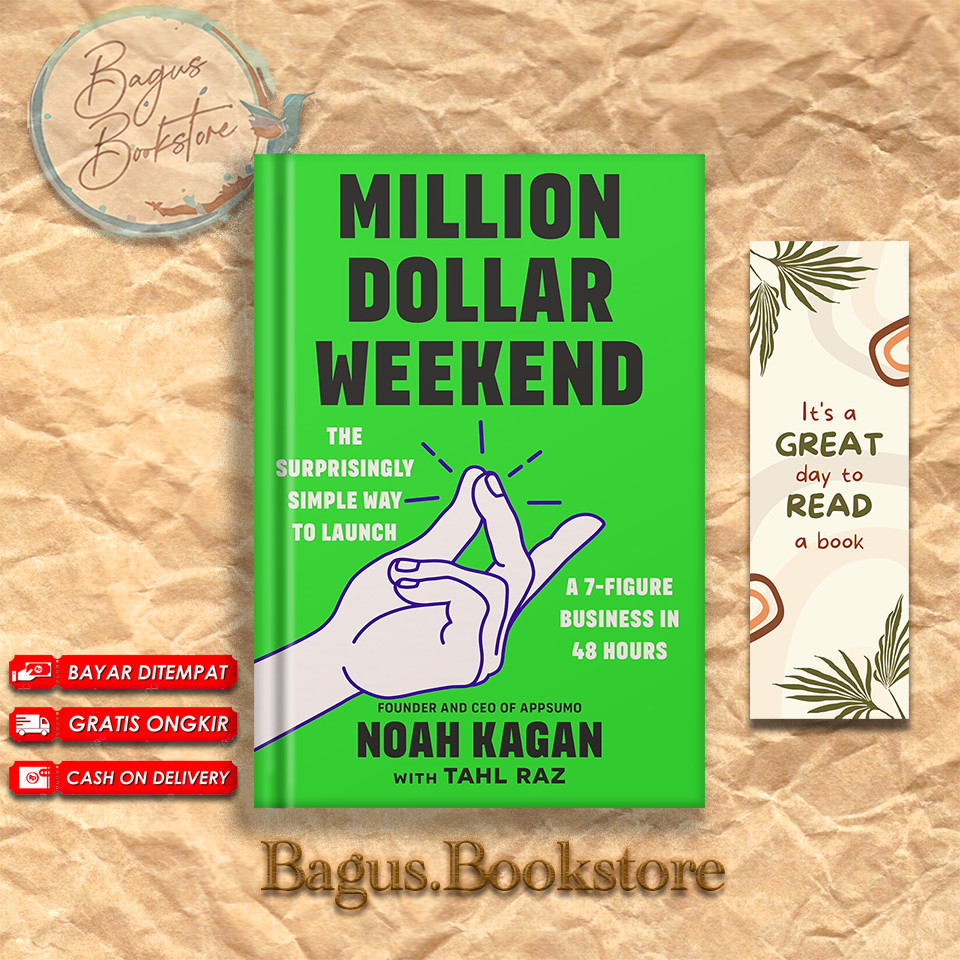 Million Dollar Weekend by Noah Kagan (English) | Shopee Singapore