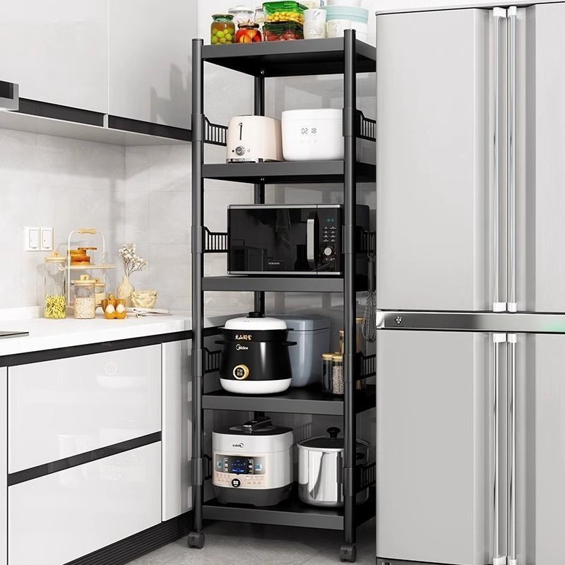 [SG Stock] Kitchen Rack Gap Storage Rack Microwave Rack Storage Shelf ...