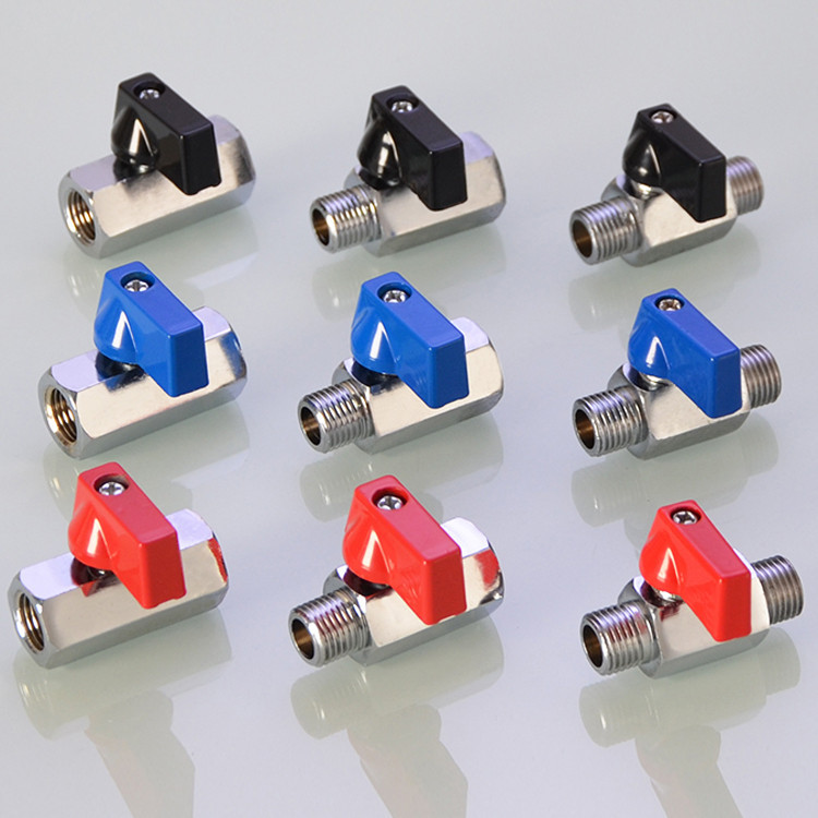[JC] 1/2/3/4 Point Mini Ball Valve 1/8 1/4 3/8 1/2 DN6 8 10 15 Valve ...