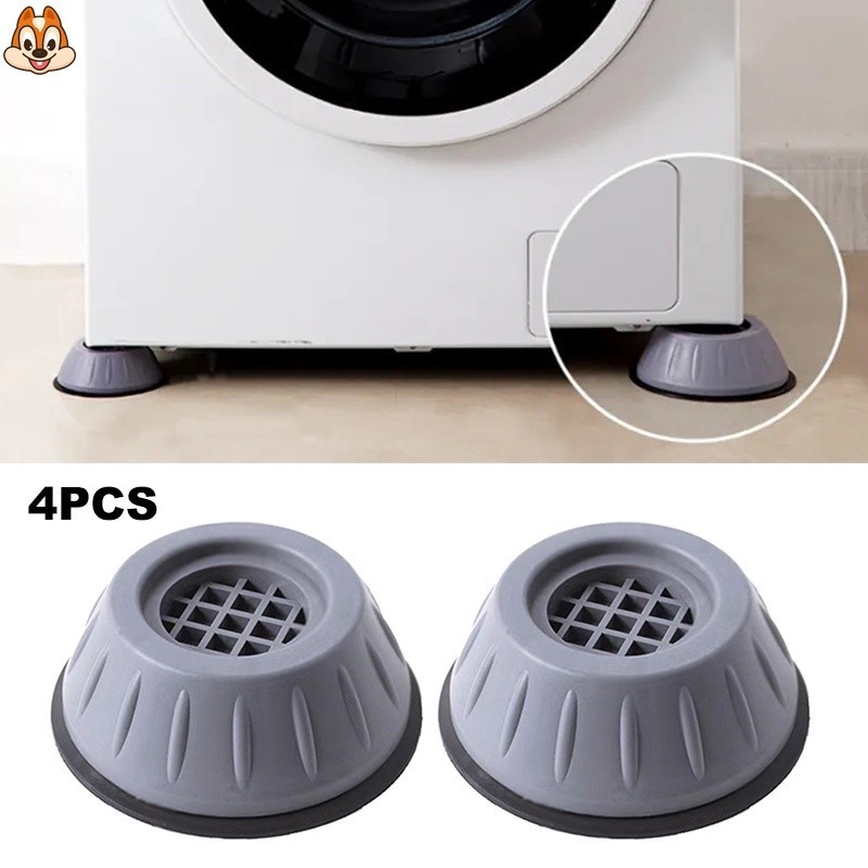 Pack of 4 washing machine underlay vibration damper antivibration mat