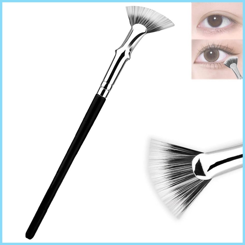 Eyelash Fan Brush 120 Angled Fan Shaped Mascara Brushes for Mascara