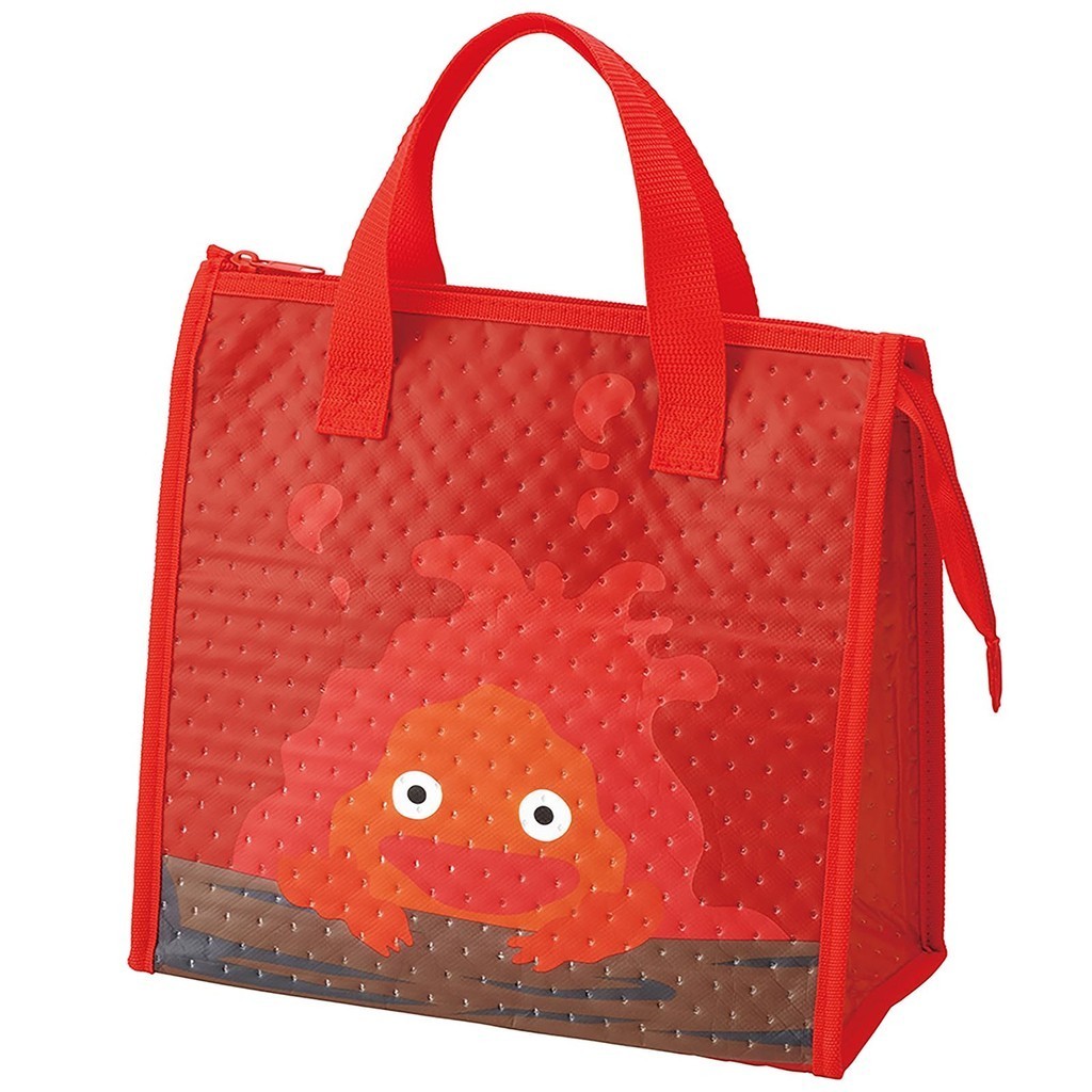 Skater Lunch Bag Nonwoven Cool Bag Howl's Moving Castle Calcifer