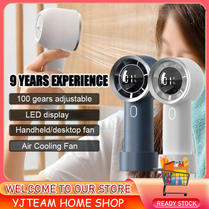 🇸🇬Ready Stock🇸🇬 New Handheld Fan Summer Portable Bladeless Mini Fan ...