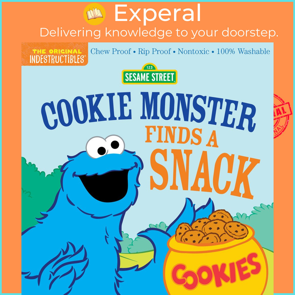Indestructibles: Sesame Street: Cookie Monster Finds a Snack - Chew ...