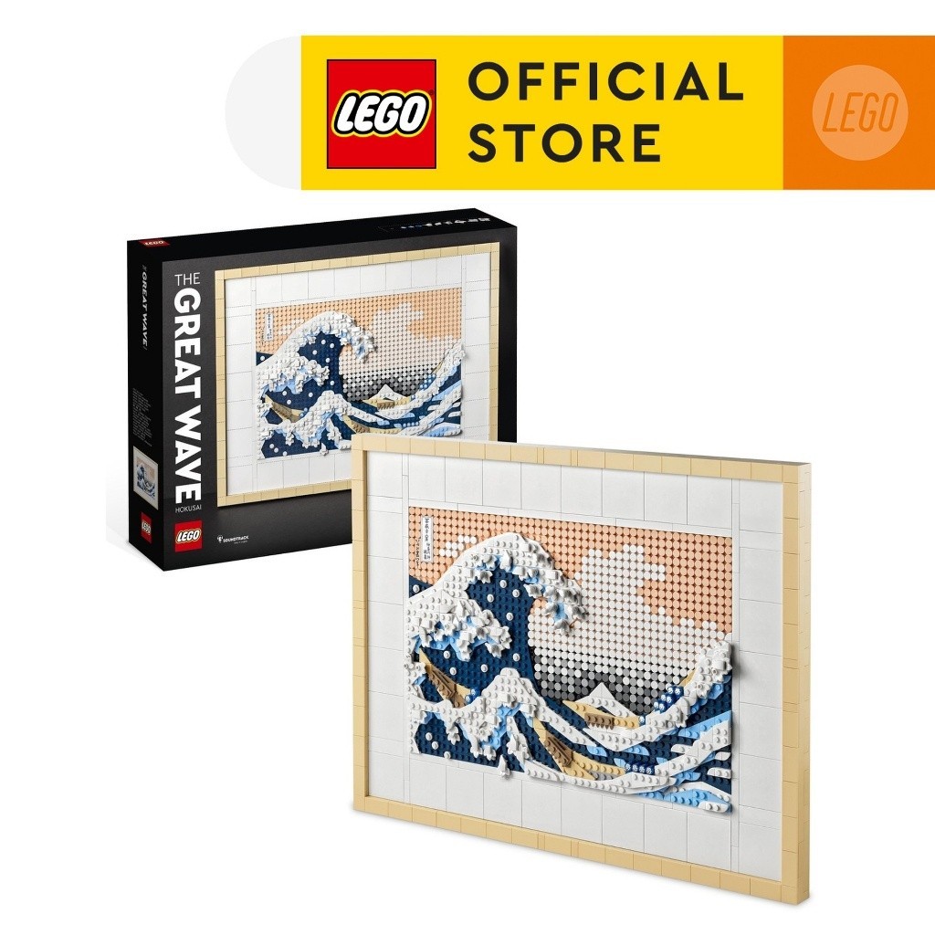 LEGO Art 31208 Hokusai – The Great Wave Building Toy (1,810 Pieces