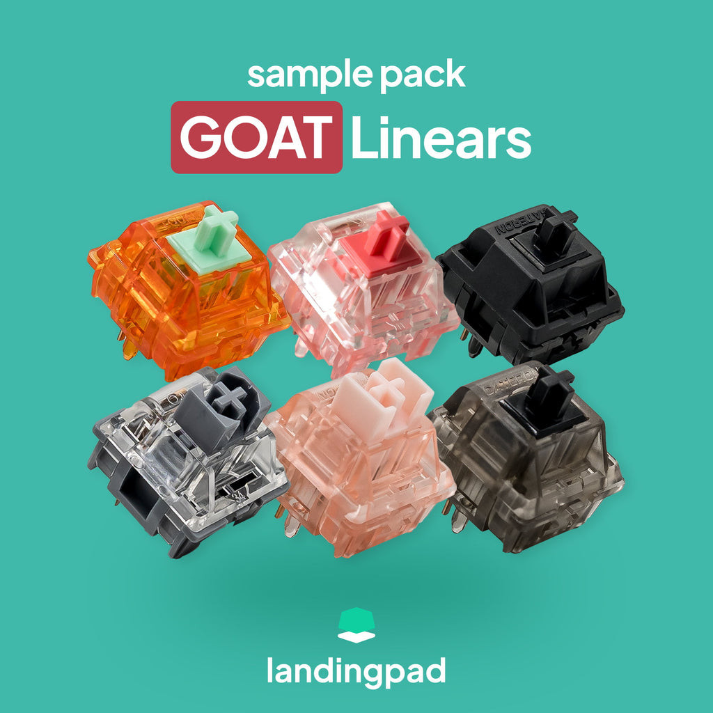 [⌨️ LandingPad] Switch SAMPLE Packs / Tester Switches LINEAR TACTILE ...