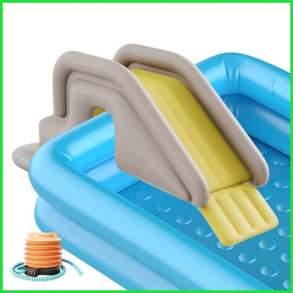 Water Slide for Inflatable Pool Outdoor Waterpark Anti-Tipping Slides ...