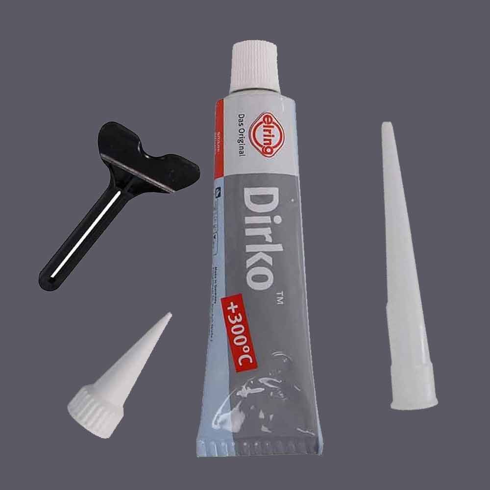 ELRING Dirko Grey 60C TO 315C 70ML Silicone Sealant Gasket Sealer NEW