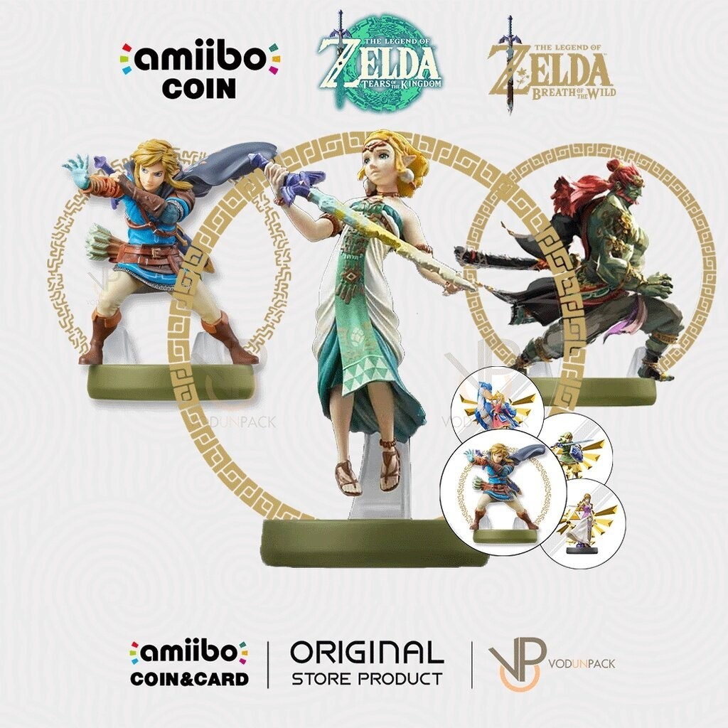 Amiibo Link Zelda Tears Of The Kingdom