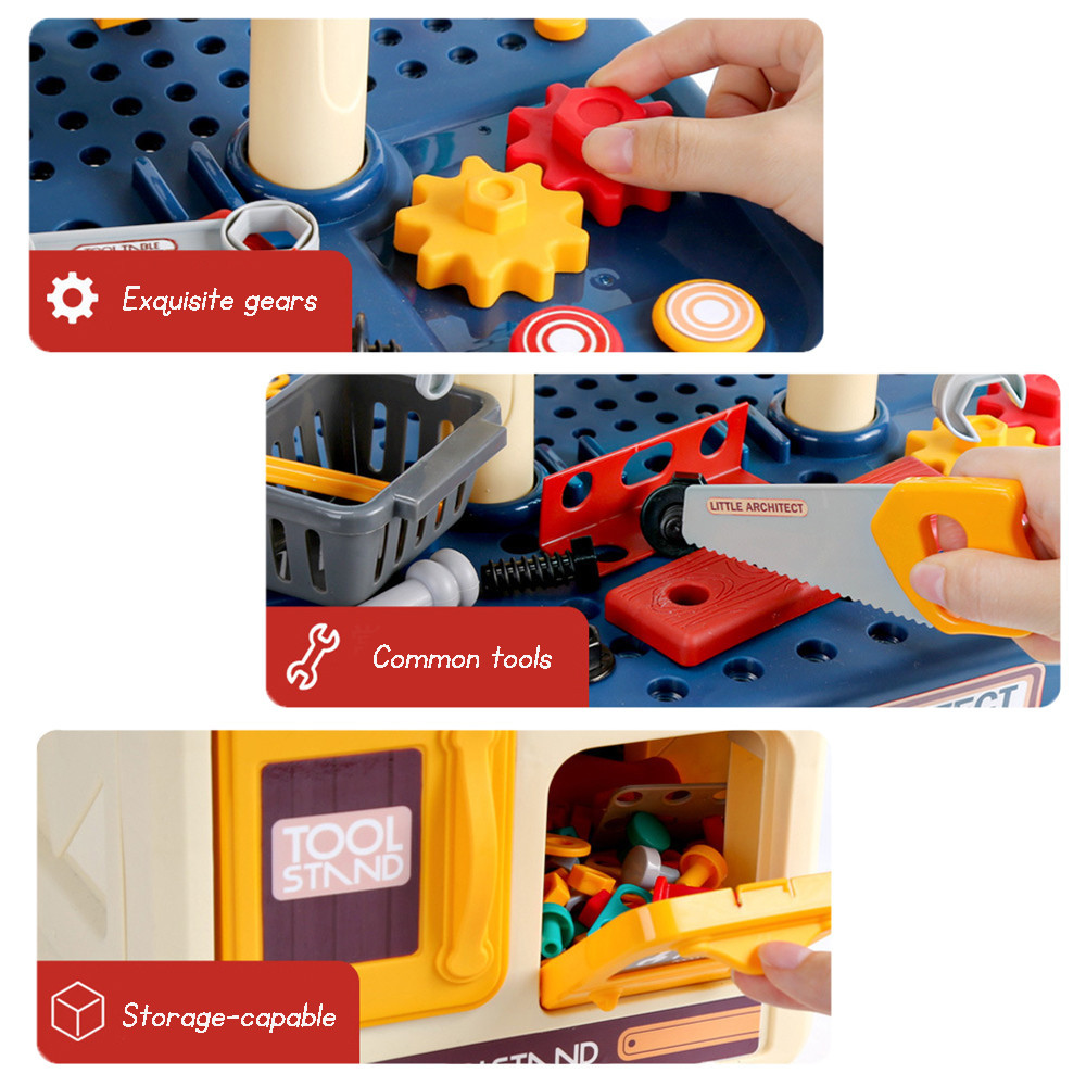 Pretend Play Toys Electric Drill Toys Workbench Toys Tool Box Toy ...