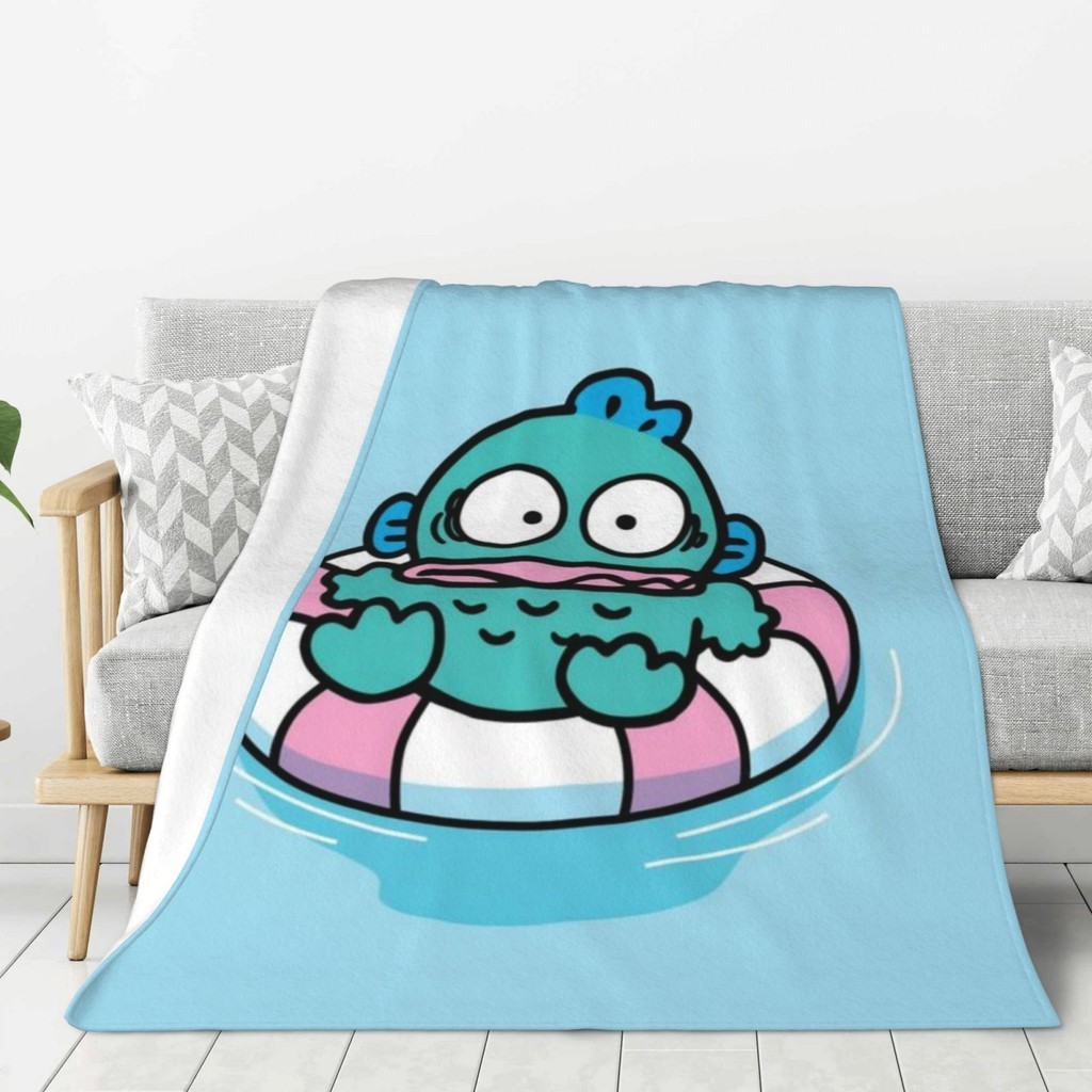 Hangyodon Plush Blanket Soft Comfortable Warm Suitable For Sofa Bed Children Novelty Gifts Can Be Customized Shopee Singapore