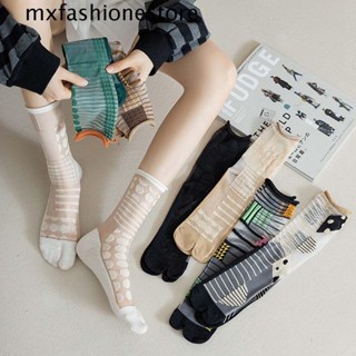 Cat Cotton Girls Japanese Split Toe Socks Tabi Sock Two Toe Socks Hosiery