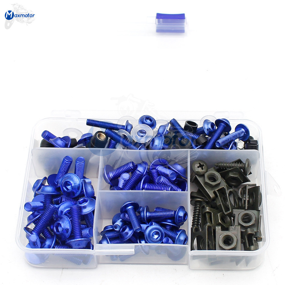 For Yamaha YZFR15 YZF R15 V3 V4 V2 2008-2023 Motorcycle Accessories  Complete 177PCS Fairing Aluminium Fixing Bolt Screws Kit Bodywork Fasteners  Hardware | Shopee Singapore