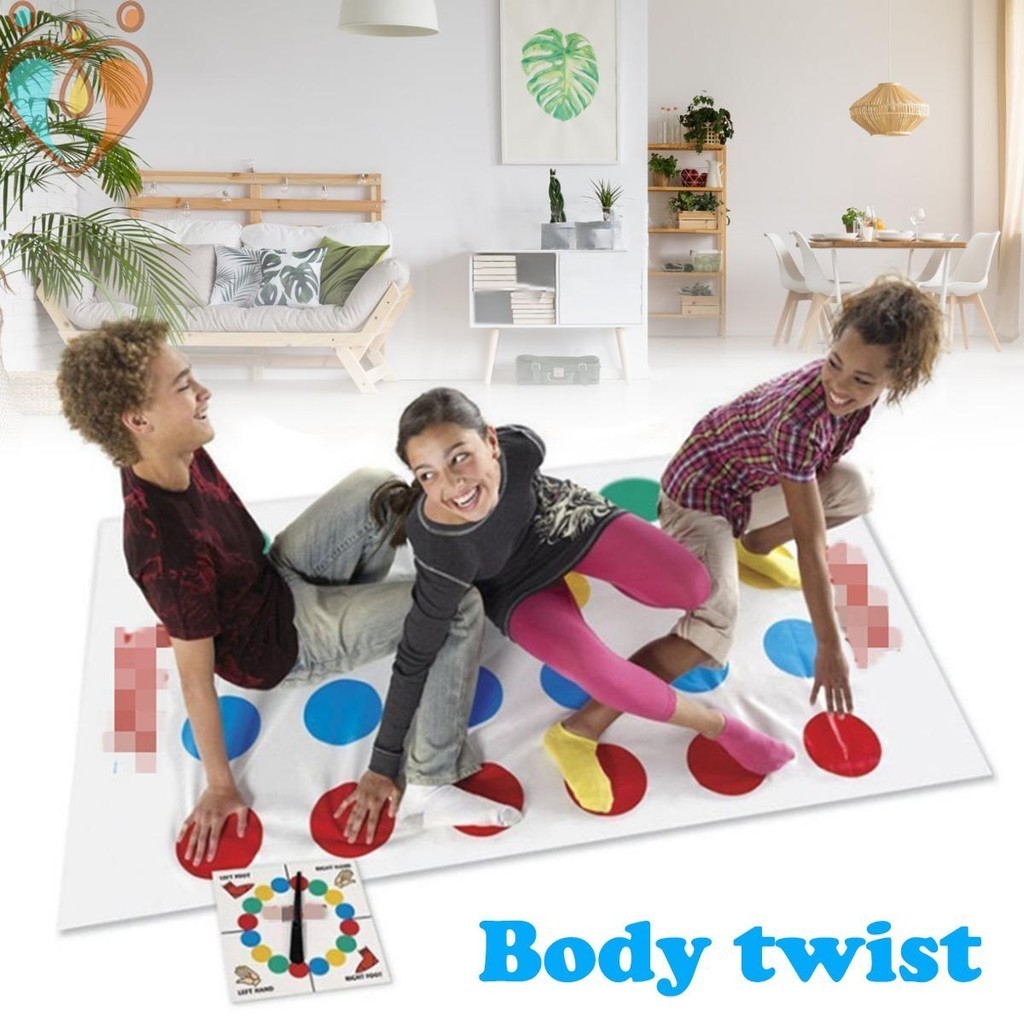 Twister Dance Mat Exercise Twister Moves Mat Multiple Players Rotation ...