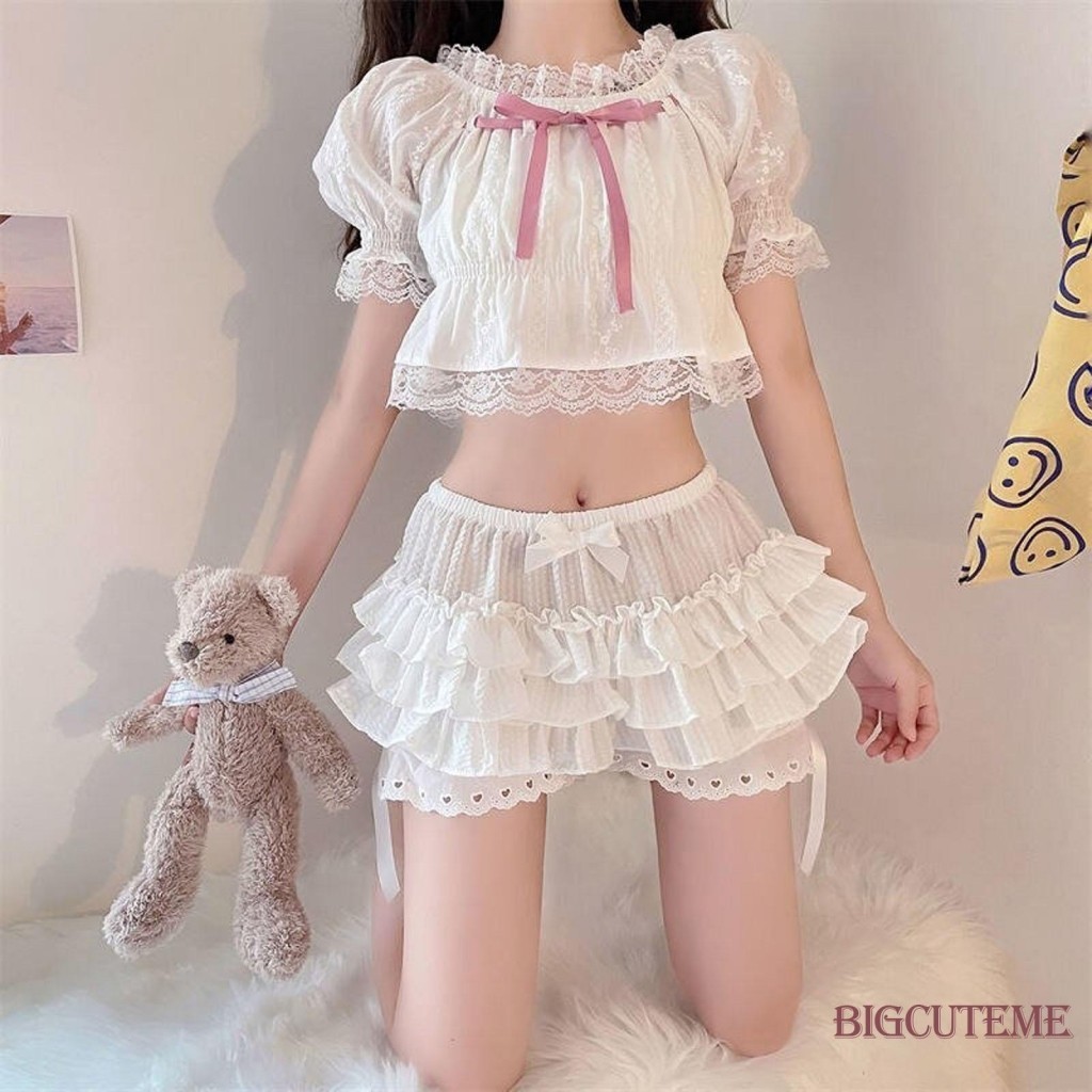 Qolati Women Lace Shorts Ruffle Bloomers Y2k Layered Frill Bottoms Cute Fluffy Mini Shorts Pettipants Bb19bf93 Aeeb 49c1 B744 6f3b9d209e30.33ff04ae5bda5c4ee0f579a46fe584a5