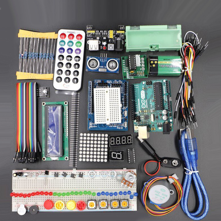 Arduino UNO R3 Advance Beginner Learning Bundle Explorer Starter Kit ...