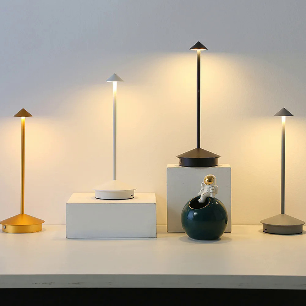 Modern Metal 5V USB Touch Table Lamps Living Room Desk Bedroom Bedside ...