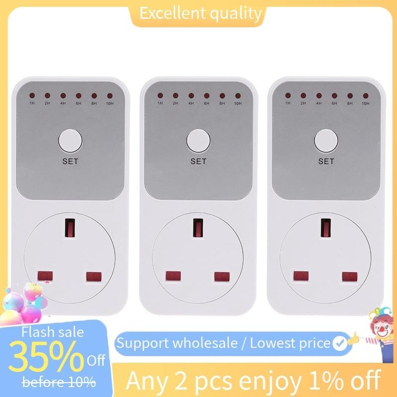 In stock-3X Smart Control Countdown Timer Switch Plug-In Socket Auto ...