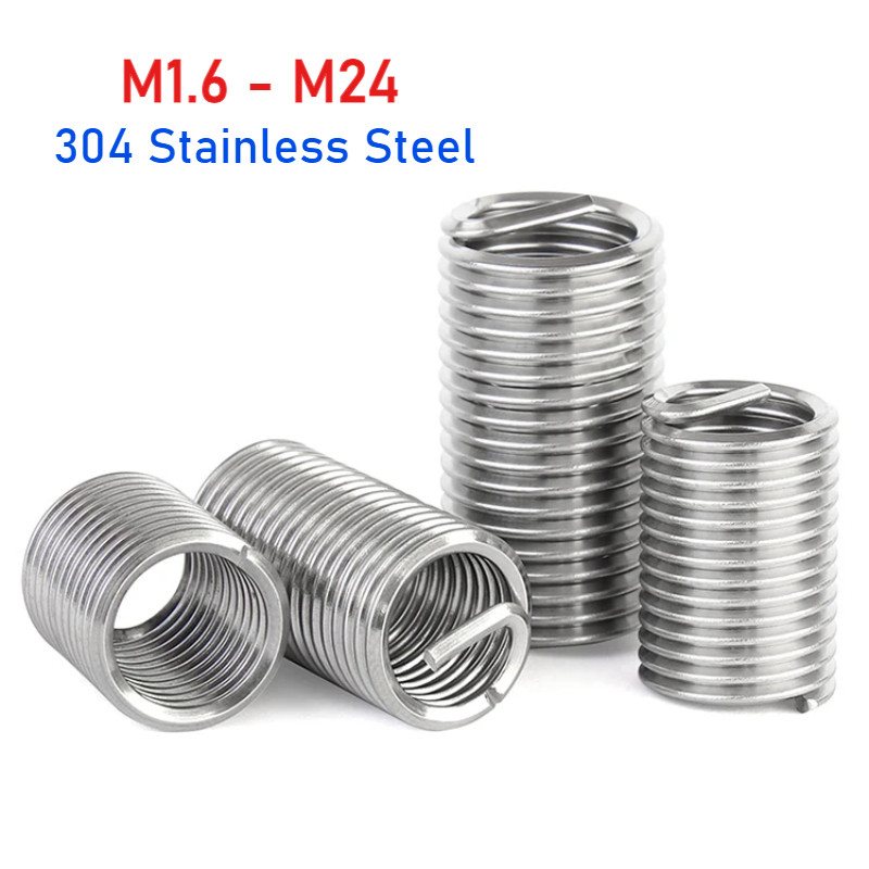 M1.6 M2 M2.5 M3~M24 304 Stainless Steel Fastening Thread Insert Kit ...