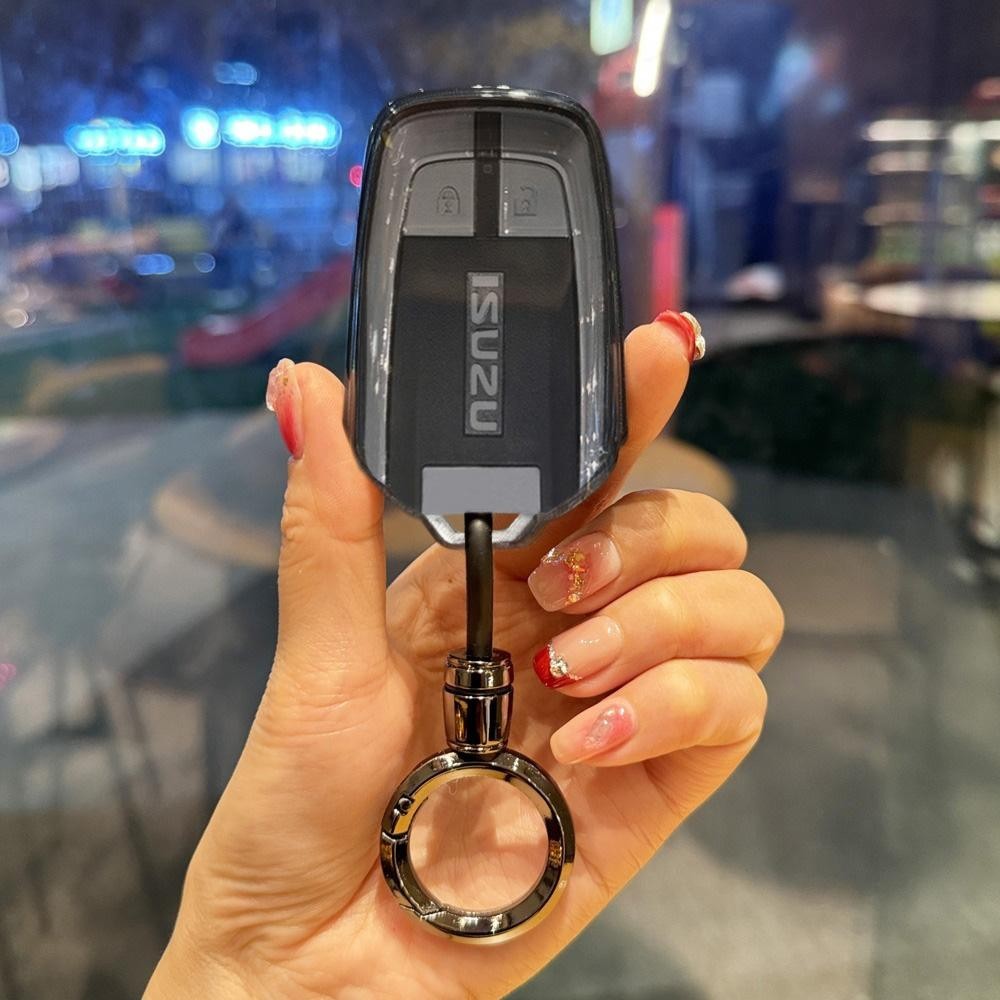 Tpu Car Remote Key Case Cover Fit For Isuzu D Max Mux Truck Dmax Shopee Singapore