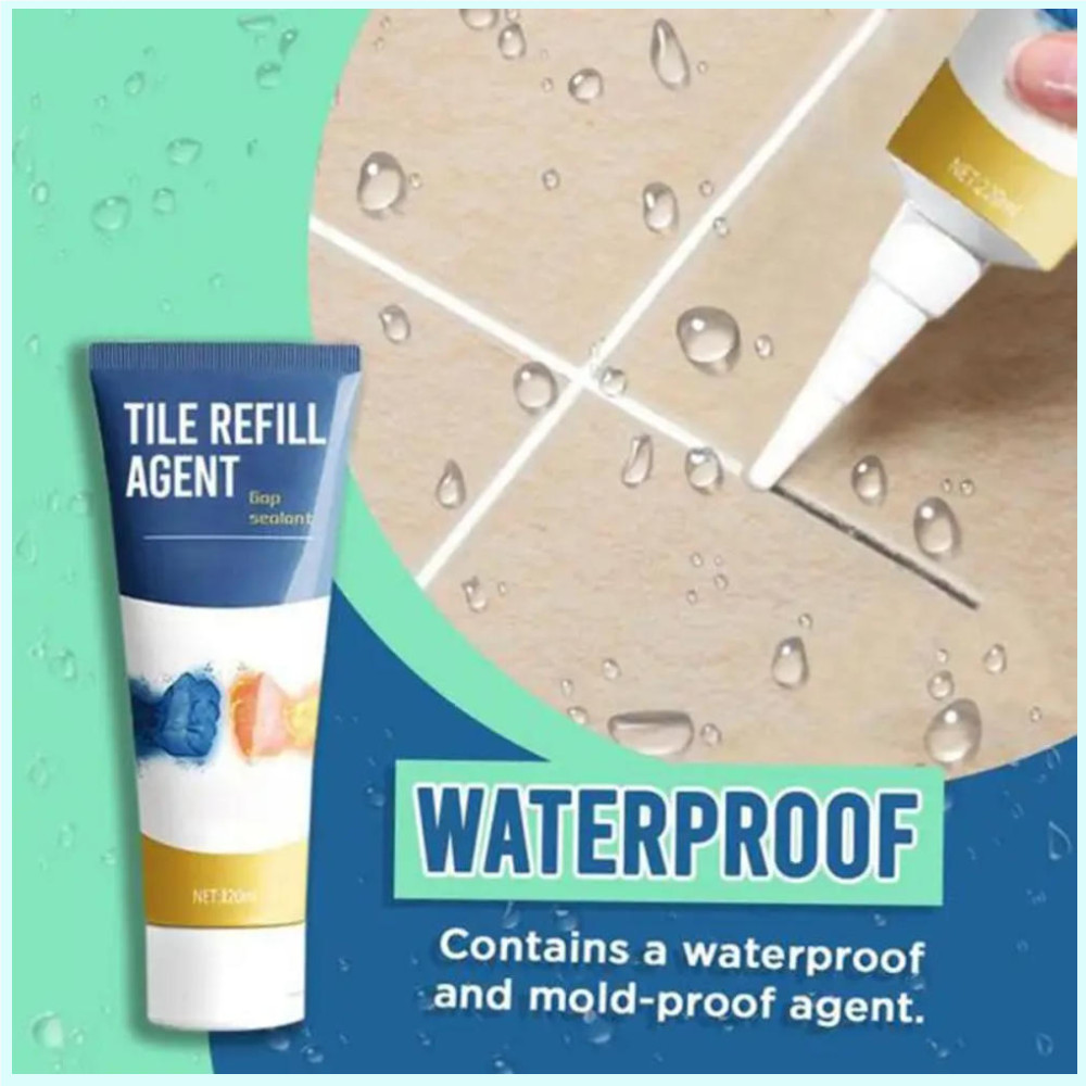 1PC Professional Tile Gap Repair Agent White Tile Refill Grout Pen ...