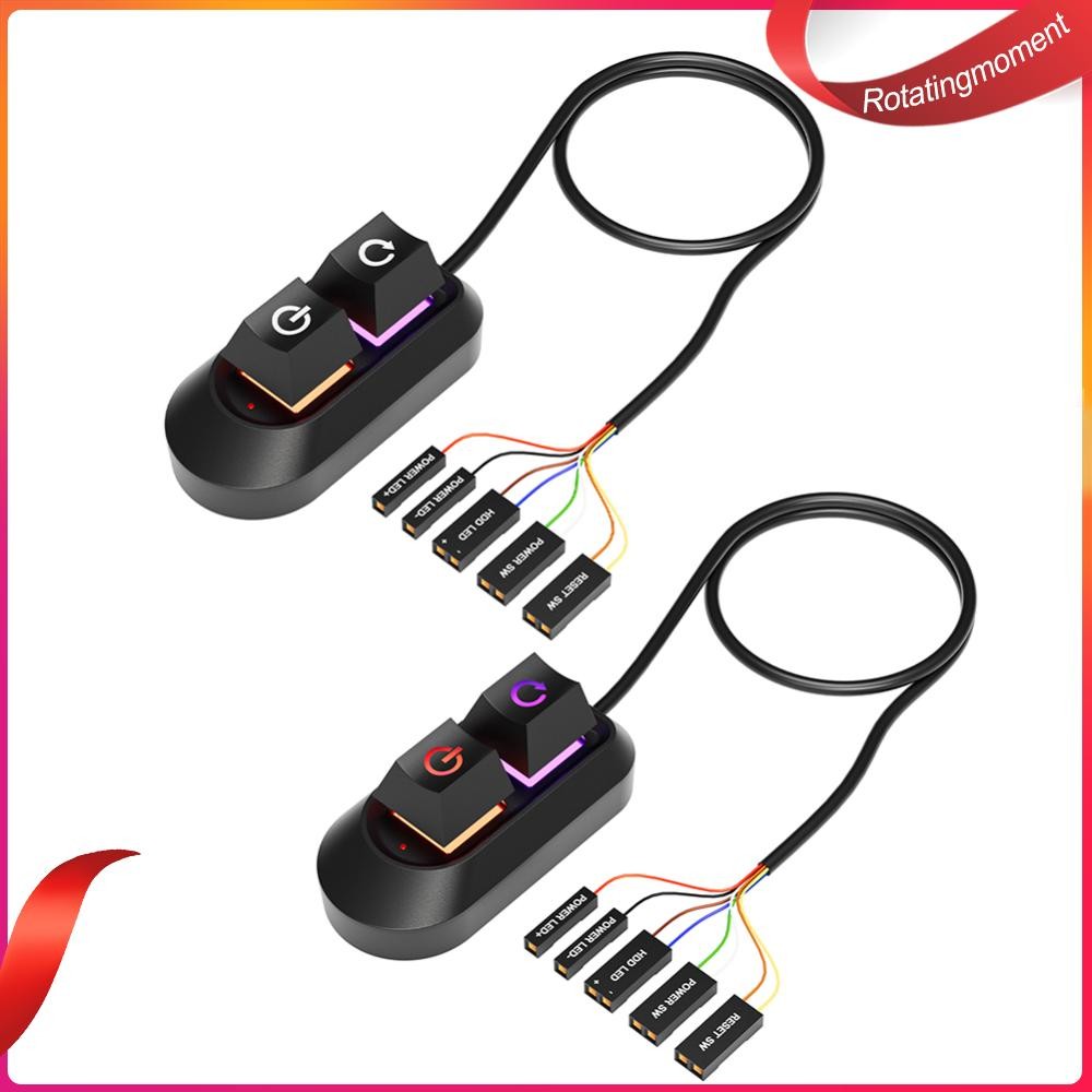 RotatingMoment 2M External Power Switch PC Motherboard Power On Off ...
