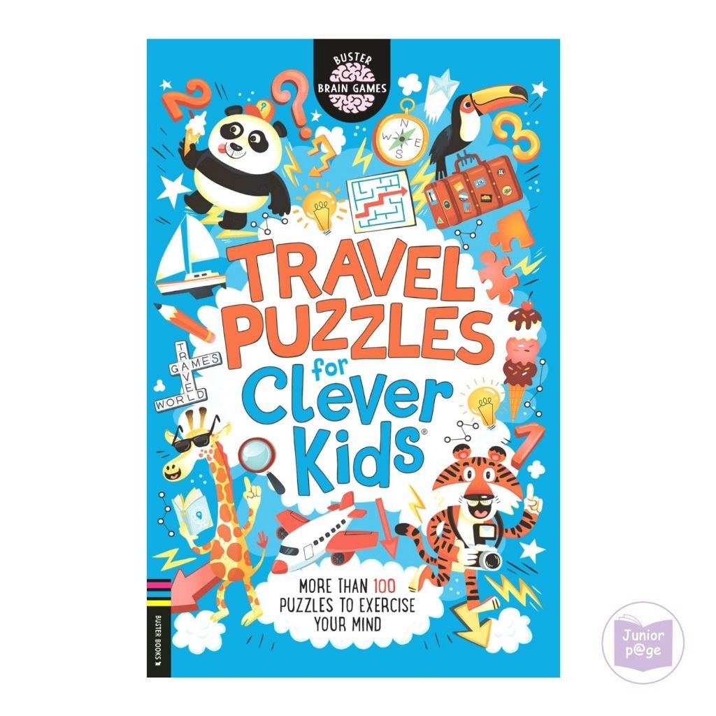 Travel Puzzles for Clever Kids (Buster Brain Games) | Shopee Singapore