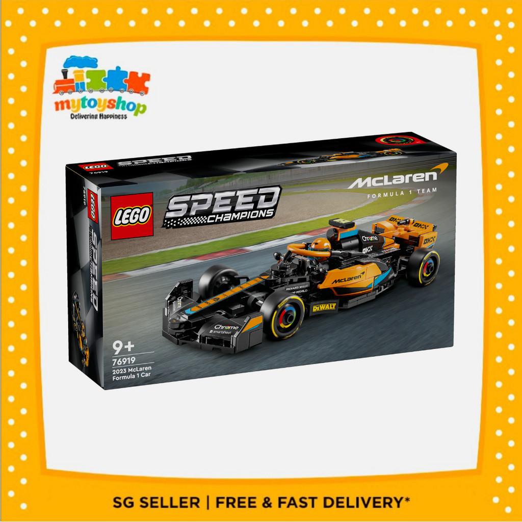LEGO 76919 Speed Champions 2023 McLaren Formula 1 Race Car | Shopee ...