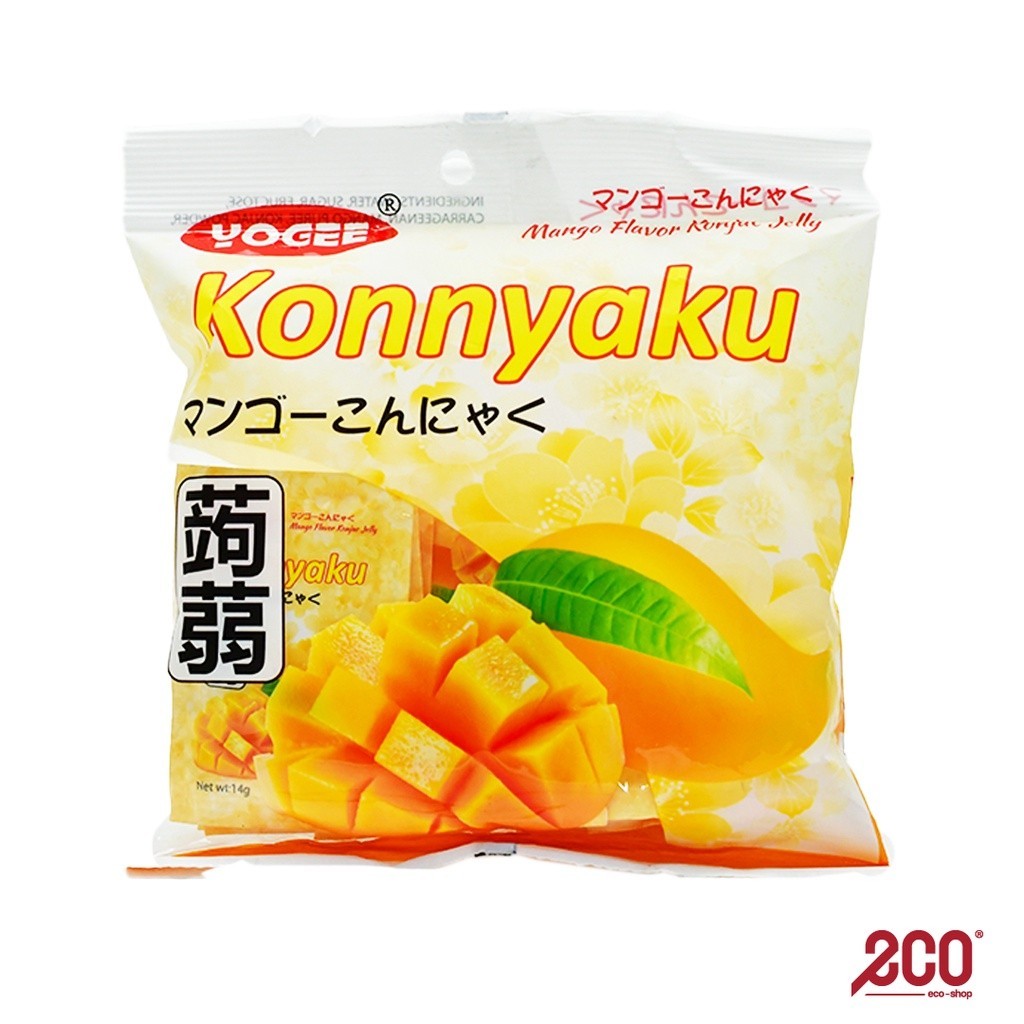 Yogee Konnyaku Konjac Jelly with Mango Flavour (14Gx11s) - AD-L001-T02 ...