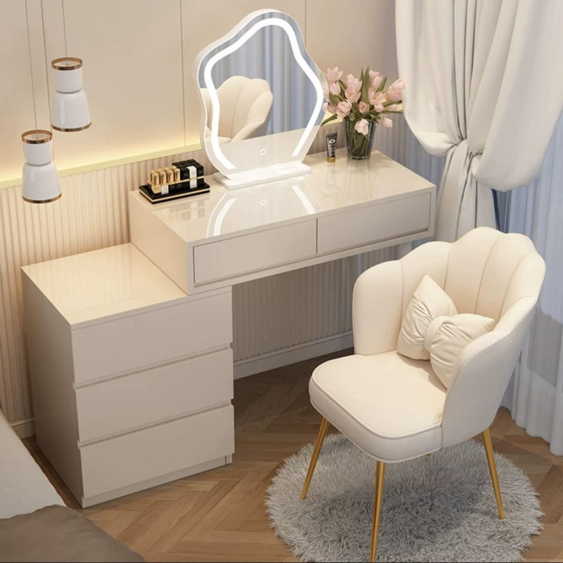 [SG Sellers] Dressing Table Dressing Table Integrated Desk Retractable ...